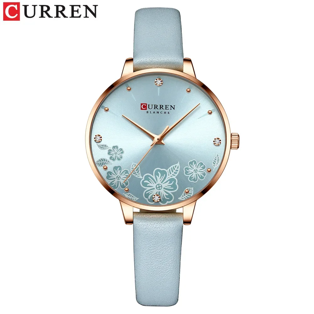 Женские часы Curren/Carryon 9068, водонепроницаемые кварцевые часы, модные повседневные часы с ремешком 
Женские часы Curren/Carryon 9068, водонепроницаемые кварцевые часы, модные повседневные часы с ремешком