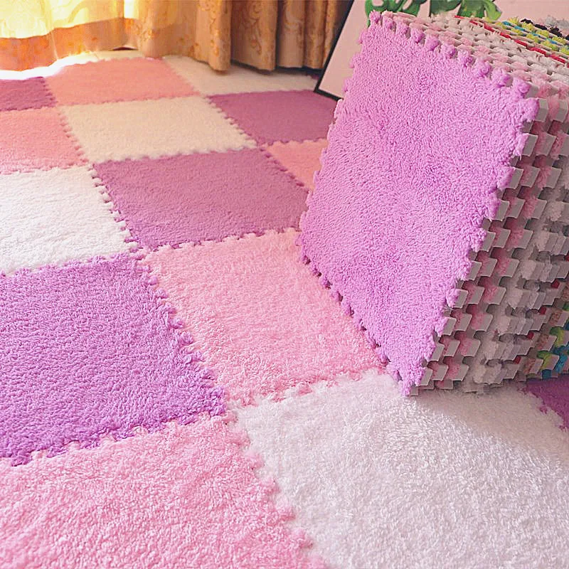 2Pcs/ Pack Household Plush Surface EVA Cushion Stitching Foam Floor Mats Baby Non-slip Crawling Mat Sofa Cushions Bedroom Carpet
2Pcs/ Pack Household Plush Surface EVA Cushion Stitching Foam Floor Mats Baby Non-slip Crawling Mat Sofa Cushions Bedroom Carpet