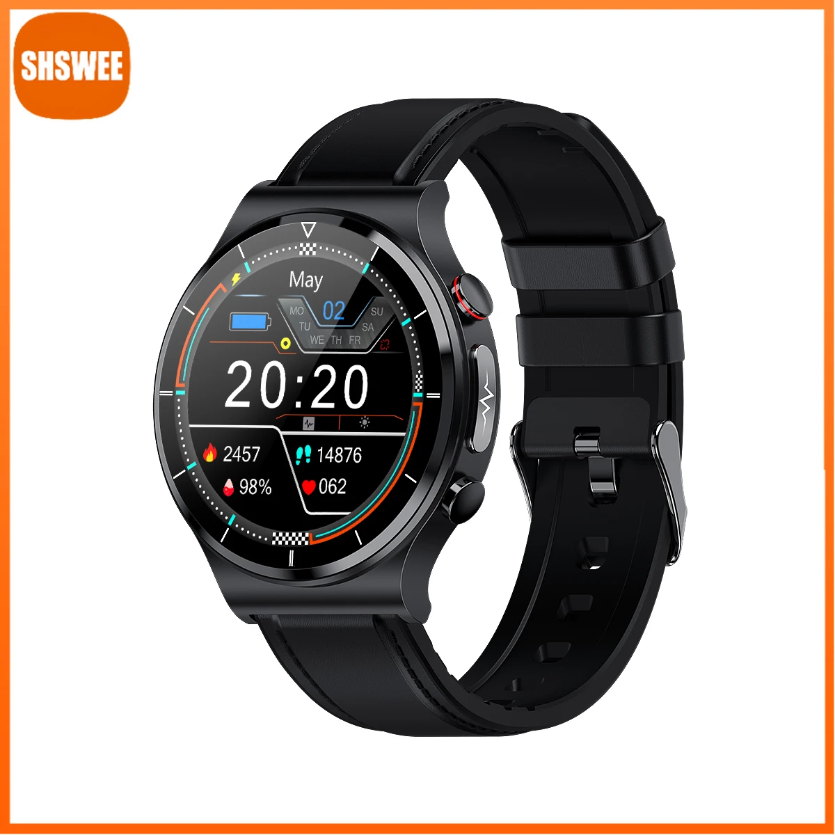 Thermometer Smart Watch Full Touch Screen ECG Heart Rate Monitor Blood Oxygen Sport Smartwatch Custom Dial For Huawei Xiaomi
Thermometer Smart Watch Full Touch Screen ECG Heart Rate Monitor Blood Oxygen Sport Smartwatch Custom Dial For Huawei Xiaomi
