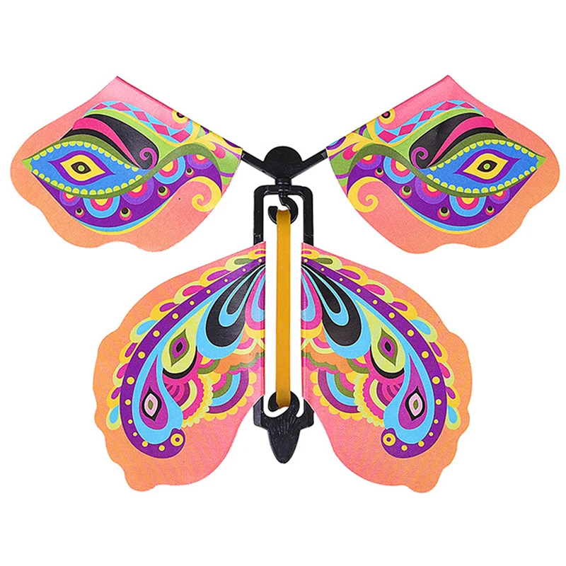 10PCS Magic Wind Up Flying Butterfly Surprise Box In The Book Rubber Band Powered Magic Flying Toy Surprise Box Butterflies Gift
10PCS Magic Wind Up Flying Butterfly Surprise Box In The Book Rubber Band Powered Magic Flying Toy Surprise Box Butterflies Gift
