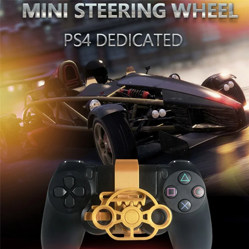 2X Gaming Racing Wheel Mini Steering Game Controller for Sony PlayStation PS4 3D Printed Accessories
2X Gaming Racing Wheel Mini Steering Game Controller for Sony PlayStation PS4 3D Printed Accessories