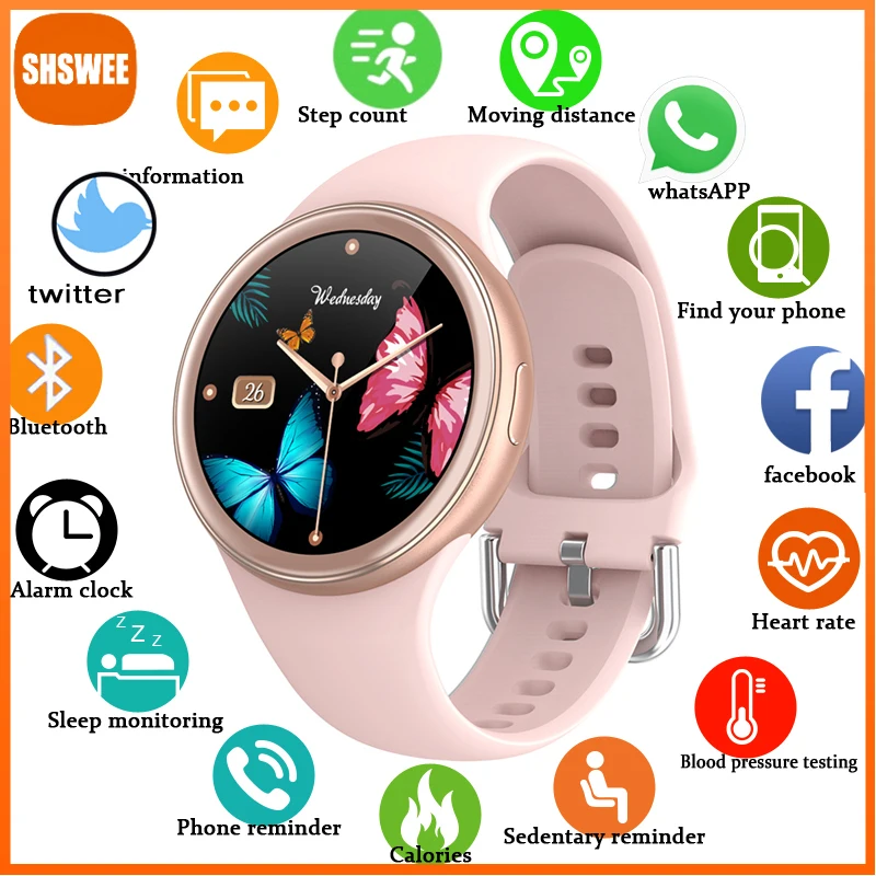 For Xiaomi Huawei New Women Smartwatch Full Touch Screen Smart Watch Heart Rate Activity Tracker Fitness Watch For Women Men
For Xiaomi Huawei New Women Smartwatch Full Touch Screen Smart Watch Heart Rate Activity Tracker Fitness Watch For Women Men