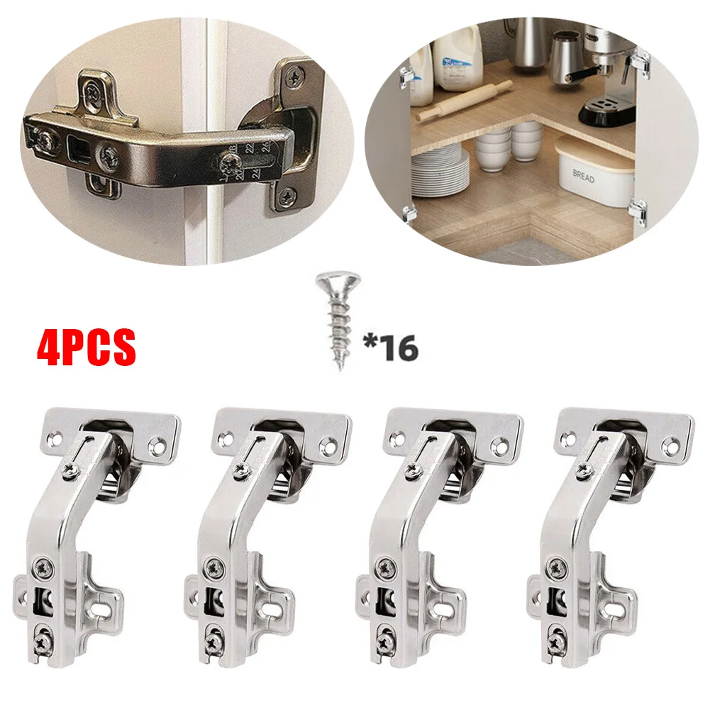 Door Hardware Hinge Cabinet Doors For Corner Folded Cabinet Door For TV Cabinets Silver 135° Hinge 4 Pcs Bookcases
Door Hardware Hinge Cabinet Doors For Corner Folded Cabinet Door For TV Cabinets Silver 135° Hinge 4 Pcs Bookcases