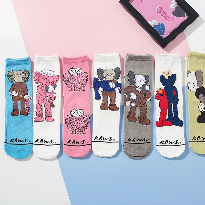 Disney Knitted Trendy Socks Men's Women's Socks Cute Cartoon Solid Color Socks Anime Figure Sesame Street Bear Adult Socks
Disney Knitted Trendy Socks Men's Women's Socks Cute Cartoon Solid Color Socks Anime Figure Sesame Street Bear Adult Socks
