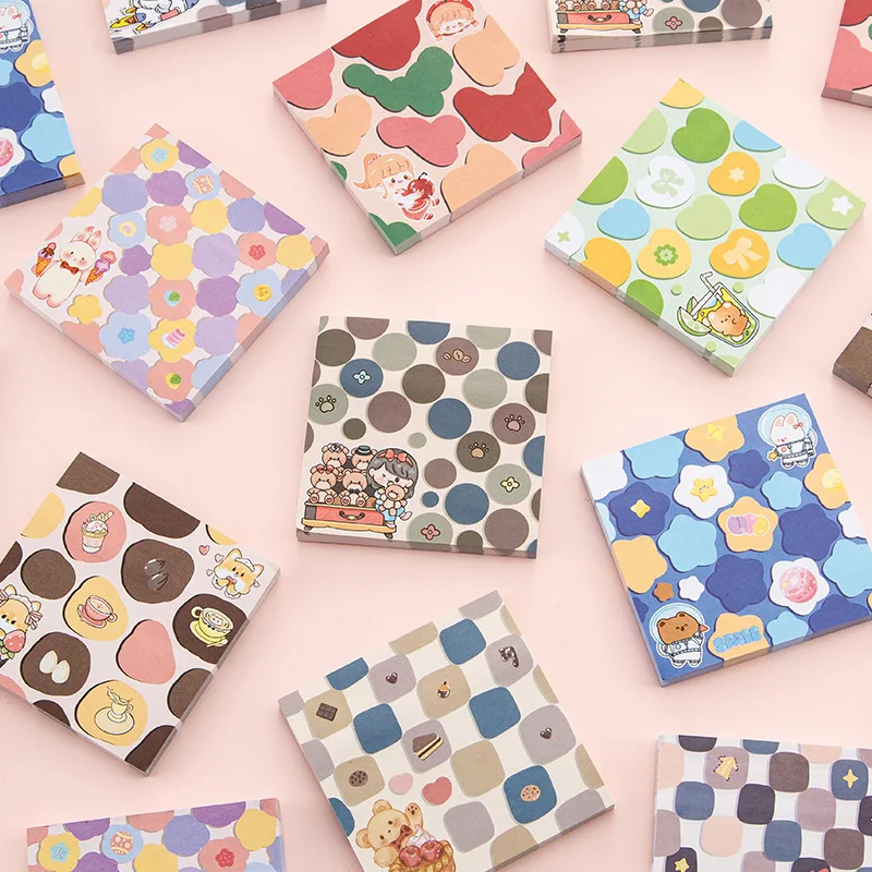 80sheets Kawaii Notepad Sticky Notes Aesthetic Stationery Supplies Office Accessories Scrapbooking Pretty Bookmarks
80sheets Kawaii Notepad Sticky Notes Aesthetic Stationery Supplies Office Accessories Scrapbooking Pretty Bookmarks