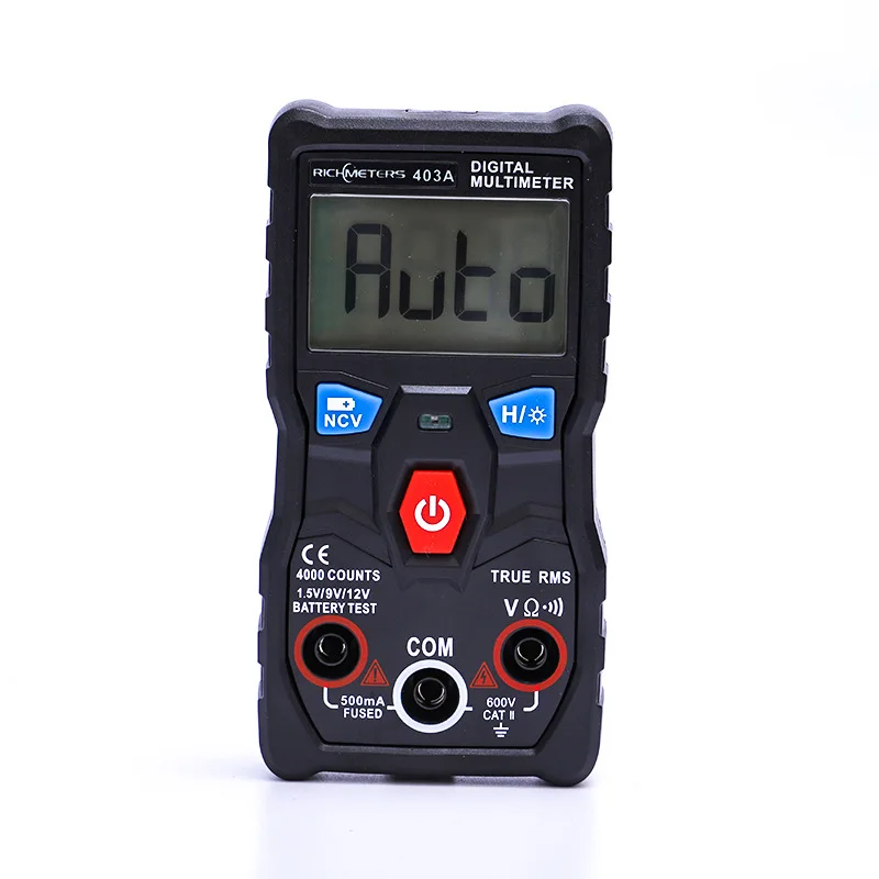 Rm403a Digital Multimeter Automatic Intelligent Burn-proof Pocket Multimeter Mini Portable Home
Rm403a Digital Multimeter Automatic Intelligent Burn-proof Pocket Multimeter Mini Portable Home