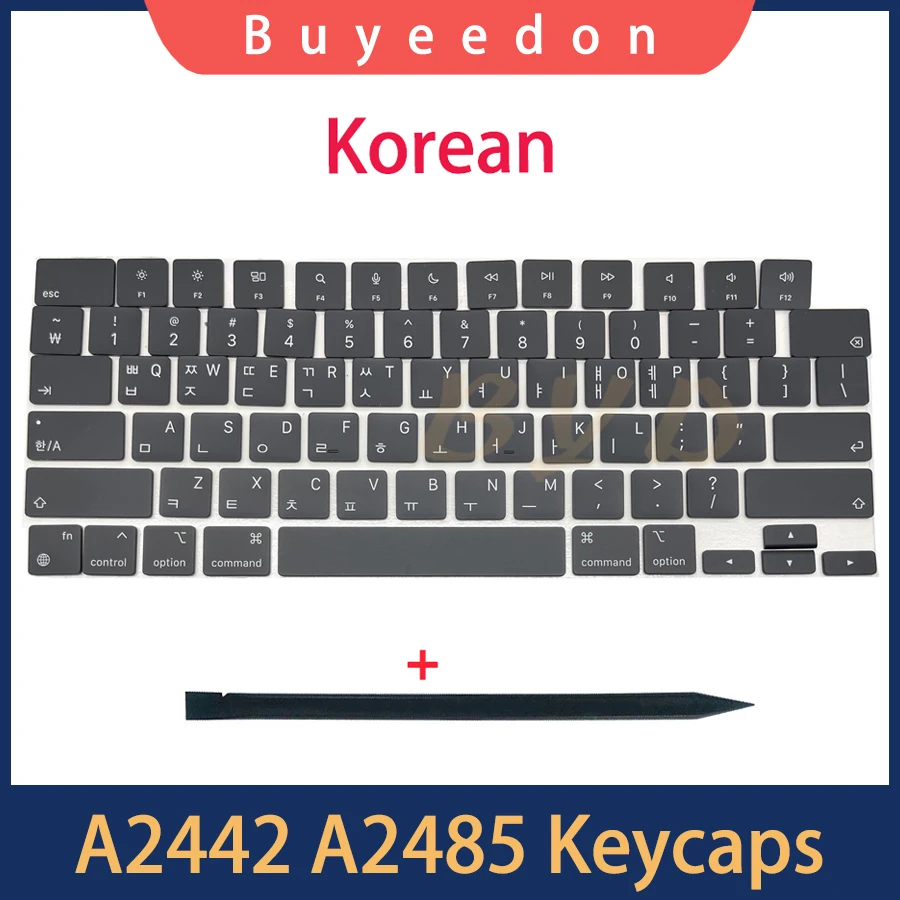 New A2442 A2485 Keycaps Keys Key Cap For Macbook Pro M1 Pro Max Retina 14" 16" Keycap Korean Layout 2021 Year
New A2442 A2485 Keycaps Keys Key Cap For Macbook Pro M1 Pro Max Retina 14" 16" Keycap Korean Layout 2021 Year
