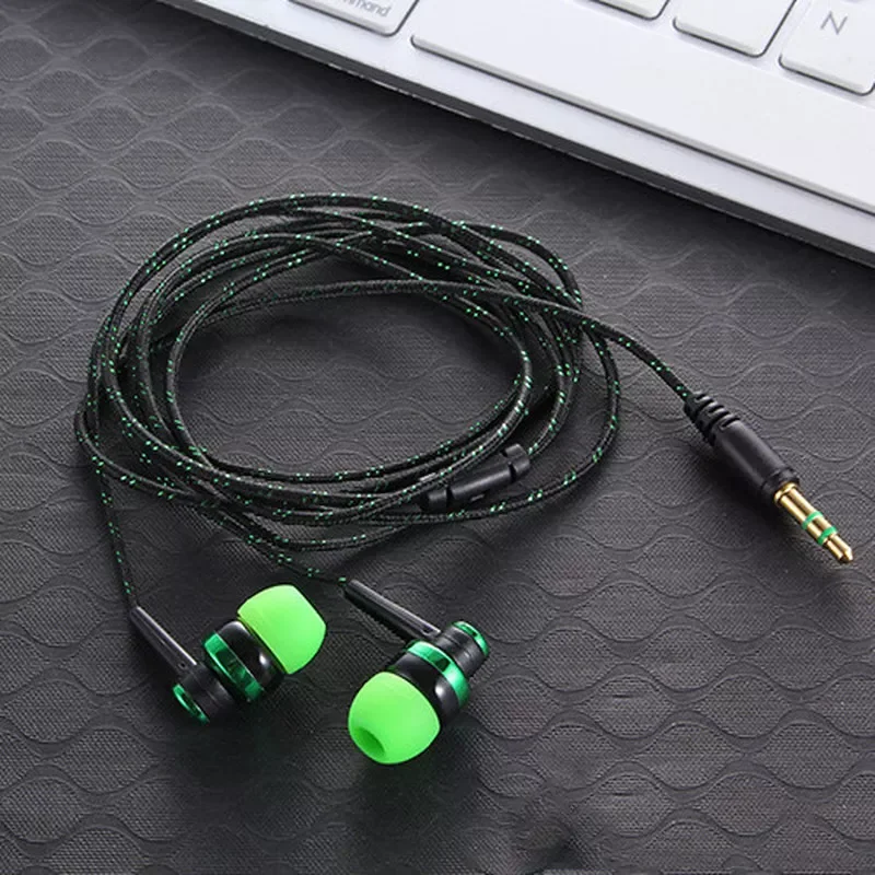 1PCS Wired Earphone Stereo In-Ear 3.5mm Nylon Weave Cable Earphone Headset with Mic for Laptop Smartphone Gifts
1PCS Wired Earphone Stereo In-Ear 3.5mm Nylon Weave Cable Earphone Headset with Mic for Laptop Smartphone Gifts