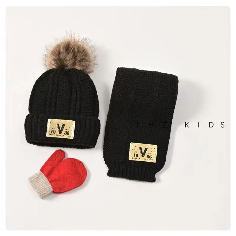 3pcs Children Scraf Hat and Glove Set Baby Winter Aumter Soft Woolen Cap for Boys and Girls Warm Jumper Knitted Hat 234-10Years
3pcs Children Scraf Hat and Glove Set Baby Winter Aumter Soft Woolen Cap for Boys and Girls Warm Jumper Knitted Hat 234-10Years