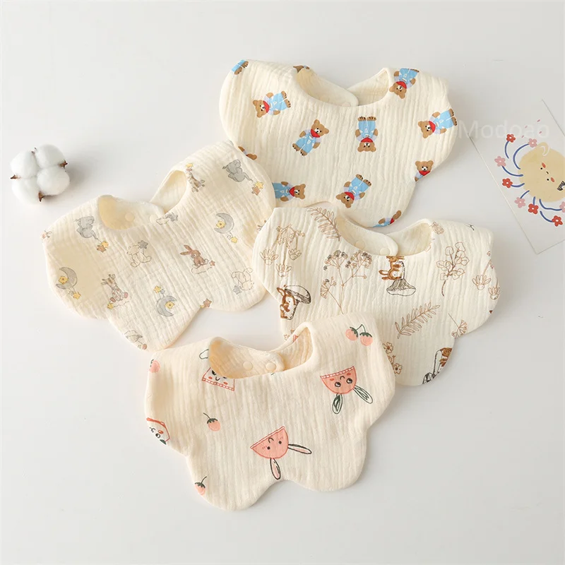 360 Degree Rotation Baby Bibs Cute Cartoon Newborn Kid Bandana Bib Flower Burp Cloth Soft Newborn Infant Boy Girls Saliva Towel
360 Degree Rotation Baby Bibs Cute Cartoon Newborn Kid Bandana Bib Flower Burp Cloth Soft Newborn Infant Boy Girls Saliva Towel
