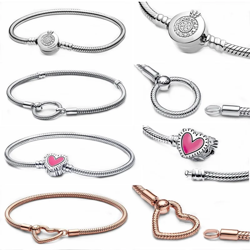 2022 New 925 Silver Bracelet For Women Fit Pando Beaded Pendant Women Bracelets On Hand DIY Luxury Bracelet Jewelry
2022 New 925 Silver Bracelet For Women Fit Pando Beaded Pendant Women Bracelets On Hand DIY Luxury Bracelet Jewelry