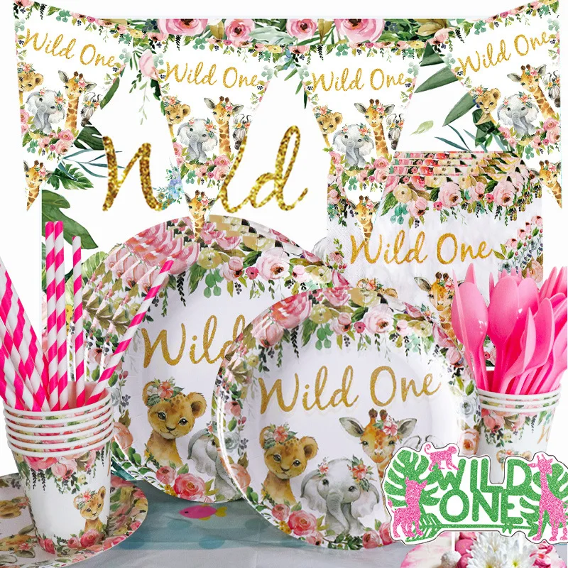 Set New Wild Party Wild One Golden Wild Party Children's Party Supplies Party Decoration
Set New Wild Party Wild One Golden Wild Party Children's Party Supplies Party Decoration
