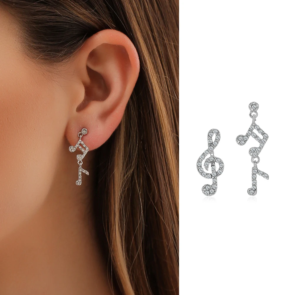 Fashion Music Note Stud Earrings For Women Personality Temperament Geometric Asymmetric Earrings Female Party Ear Jewelry
Fashion Music Note Stud Earrings For Women Personality Temperament Geometric Asymmetric Earrings Female Party Ear Jewelry