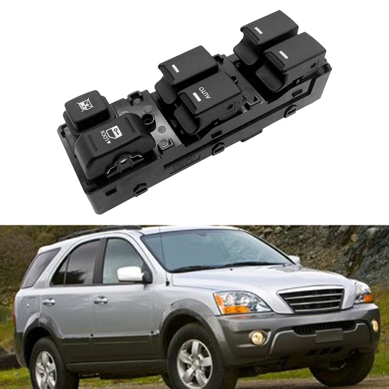 for Kia Sorento 2009-2014 Car Electric Window Control Master Switch 93573-2P000
for Kia Sorento 2009-2014 Car Electric Window Control Master Switch 93573-2P000