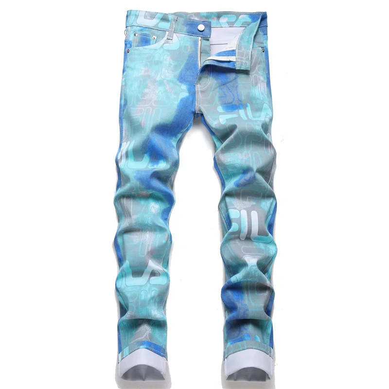 Jeans Homme Digital Printing Pantalones Hombre Jeans Pants Men Slim Denim Trousers Biker High Quality Male Slim Casual Designer
Jeans Homme Digital Printing Pantalones Hombre Jeans Pants Men Slim Denim Trousers Biker High Quality Male Slim Casual Designer