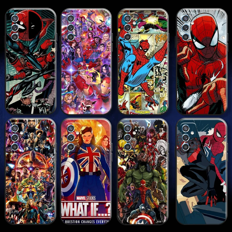 Avengers Spider Man Marvel Comics For Xiaomi Redmi 9 9C 9A 9AT 9i Phone Case Coque Back Carcasa Liquid Silicon Funda
Avengers Spider Man Marvel Comics For Xiaomi Redmi 9 9C 9A 9AT 9i Phone Case Coque Back Carcasa Liquid Silicon Funda