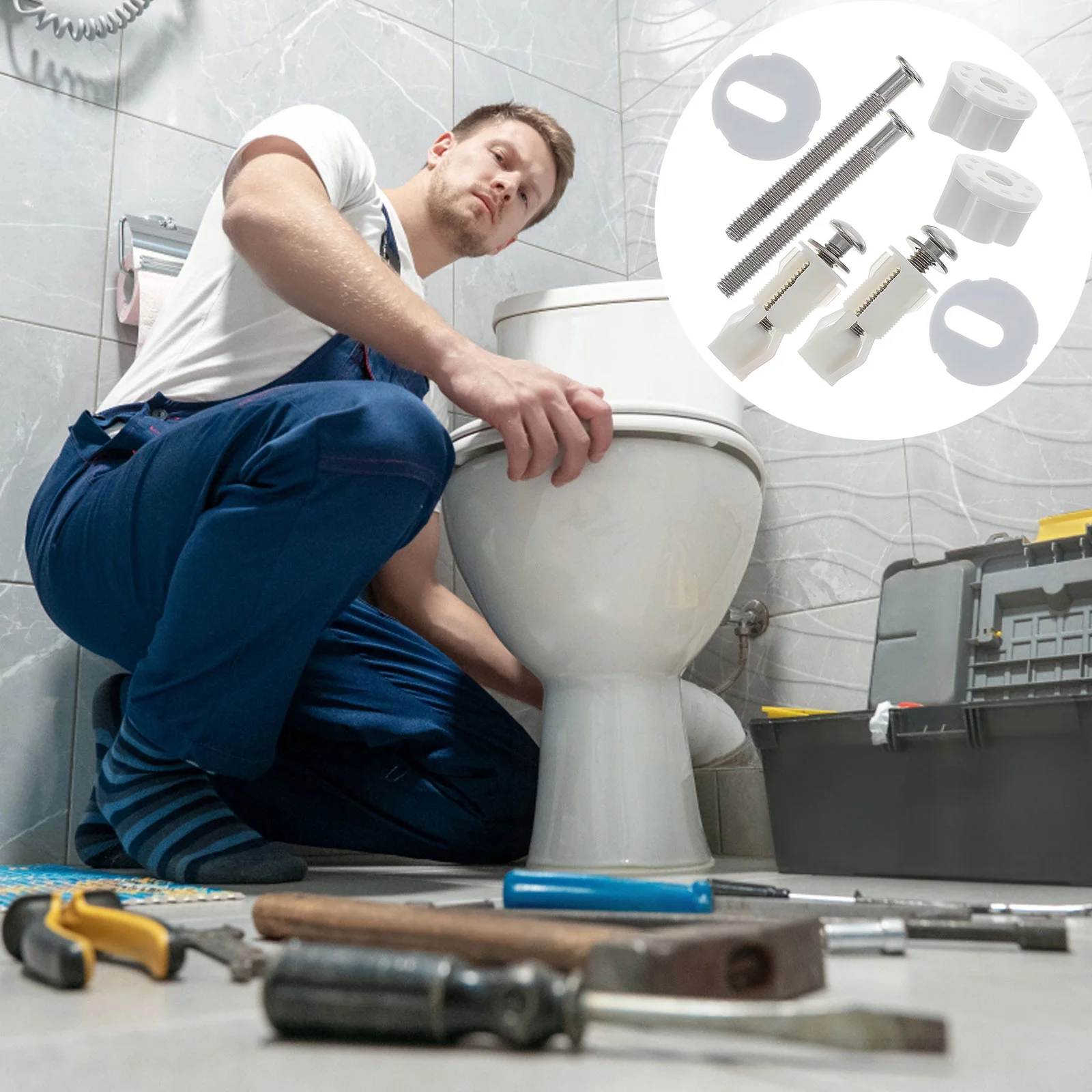 Toilet Bolts Screws Lid Hingereplacement Fasteningnuts Washers Universal Assembly Accessory Cover Fixing Hinges
Toilet Bolts Screws Lid Hingereplacement Fasteningnuts Washers Universal Assembly Accessory Cover Fixing Hinges