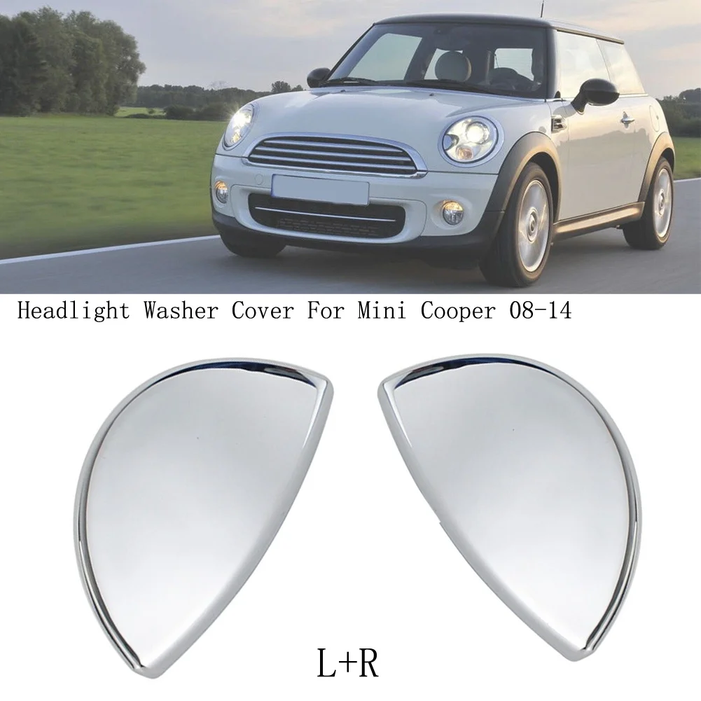 Front Left Right Headlight Washer Water Spray Cover For MINI COOPER R55 R57 R56 R58 R59 Electroplated Water Spray Covers
Front Left Right Headlight Washer Water Spray Cover For MINI COOPER R55 R57 R56 R58 R59 Electroplated Water Spray Covers