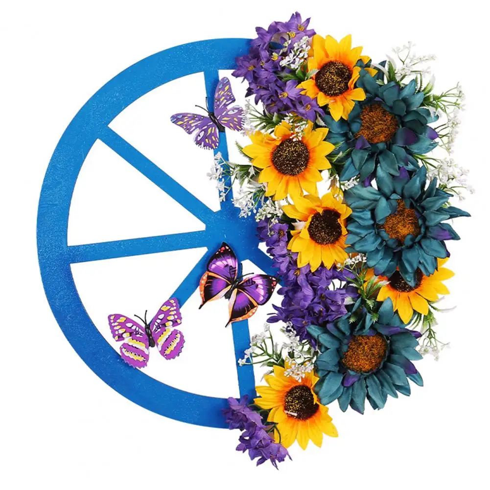 Party Accessories Vibrant Spring Sunflower Wreath Realistic Simulation Ornament for Front Door Artificial Pendant with Vibrant 
Party Accessories Vibrant Spring Sunflower Wreath Realistic Simulation Ornament for Front Door Artificial Pendant with Vibrant
