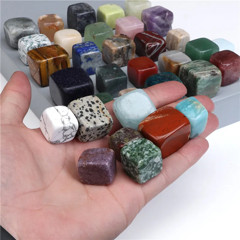Healing 15-20MM Natural Square Stone Nugget Quartz Agates Tiger Eye Crystal Jades Mineral Aquarium Decoration Collect Ornament
Healing 15-20MM Natural Square Stone Nugget Quartz Agates Tiger Eye Crystal Jades Mineral Aquarium Decoration Collect Ornament