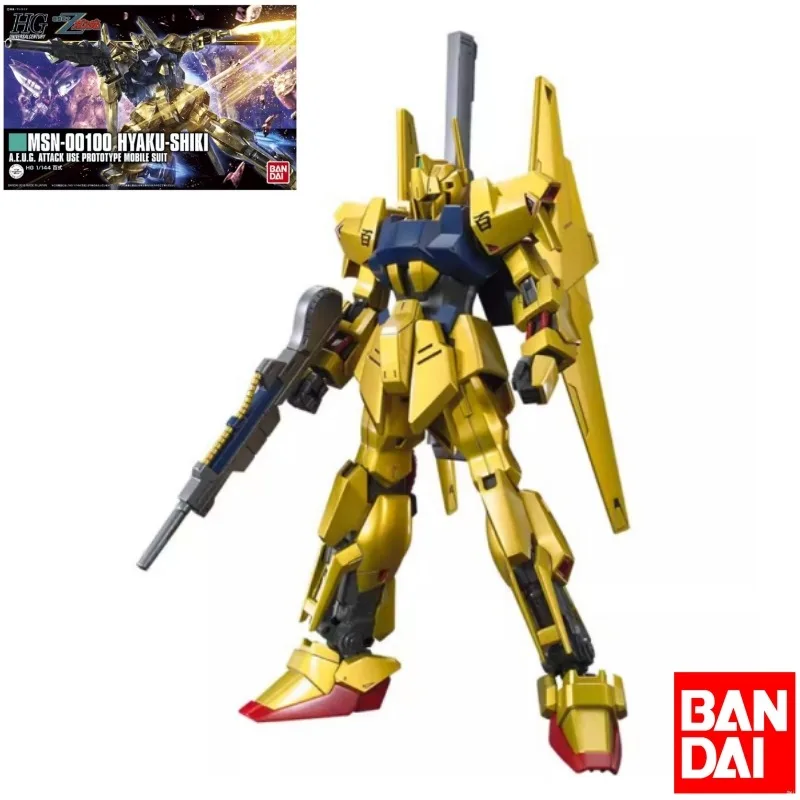 Bandai Original HGUC200 1/144Hyaku-Shiki Gundam Anime Action Figure Assembly Toys Collectible Model Ornaments Gifts For Children 
Bandai Original HGUC200 1/144Hyaku-Shiki Gundam Anime Action Figure Assembly Toys Collectible Model Ornaments Gifts For Children