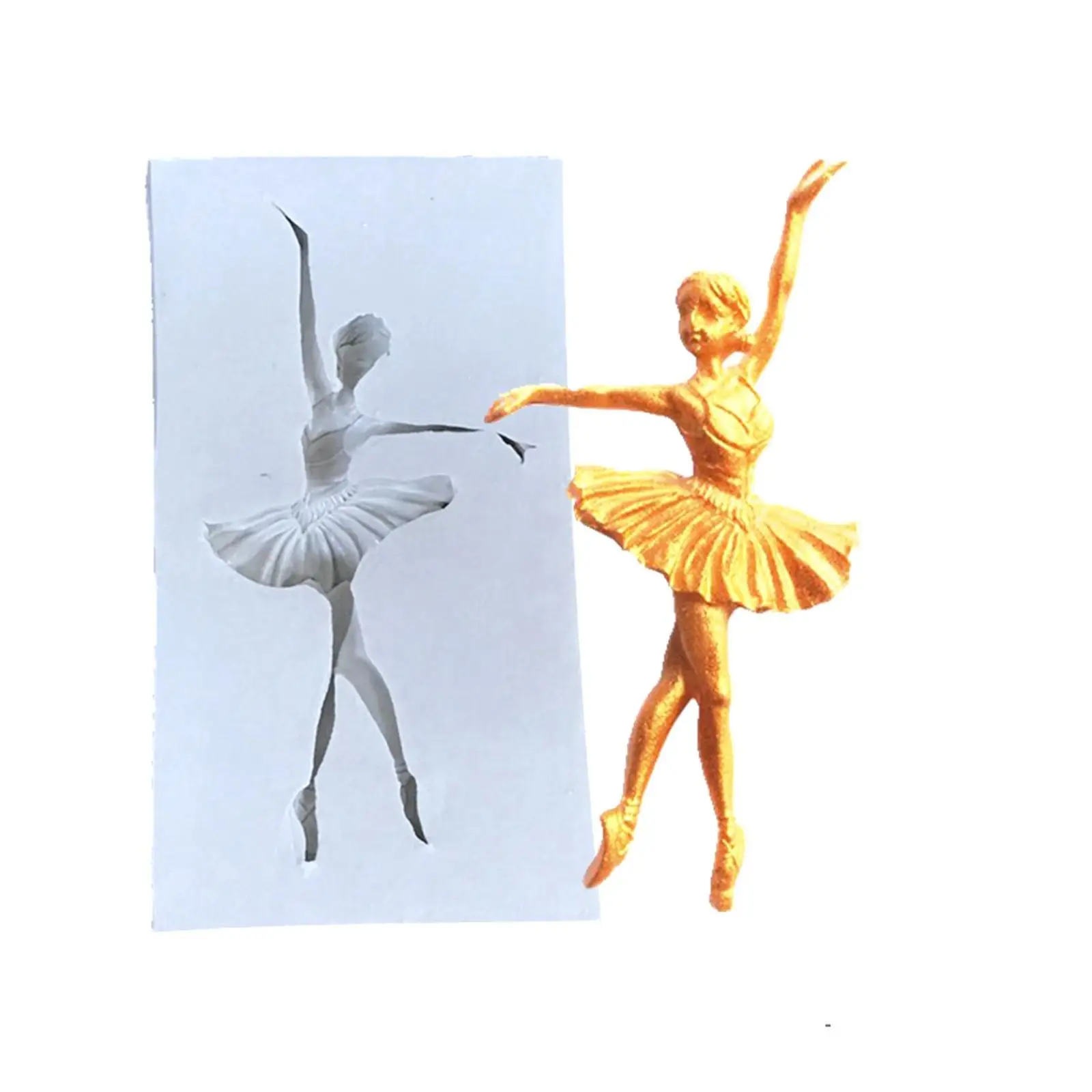 Angel Dancing Girl Ballet Dancer Silicone Mold Sugarcraft Chocolate Cupcake Baking Mold Fondant Cake Decorating Tools
Angel Dancing Girl Ballet Dancer Silicone Mold Sugarcraft Chocolate Cupcake Baking Mold Fondant Cake Decorating Tools