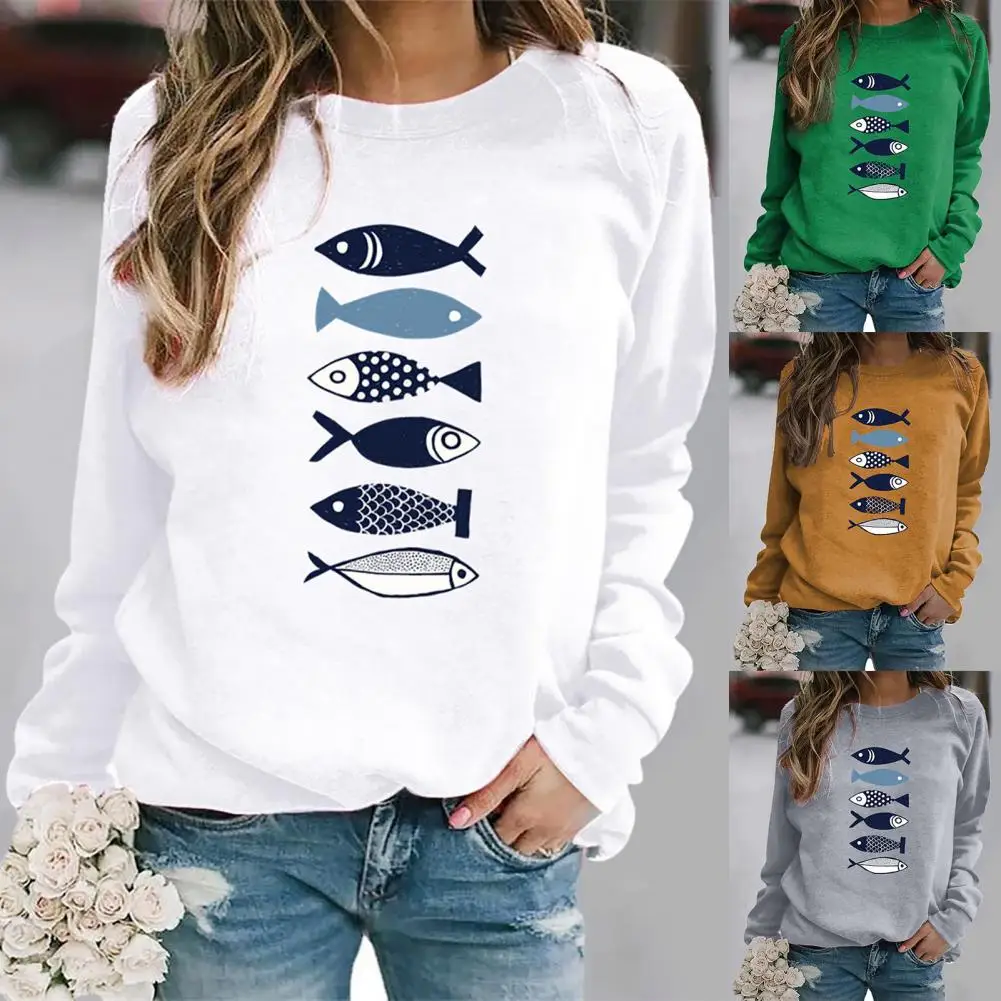 Long Sleeve Women Blouse Loose Polyester Non-shrink Anti-pilling Women Pullover Thicken Breathable Lady Blouse for Daily Wear
Long Sleeve Women Blouse Loose Polyester Non-shrink Anti-pilling Women Pullover Thicken Breathable Lady Blouse for Daily Wear