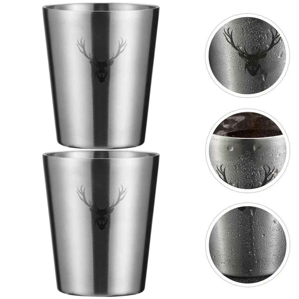 Cups Cup Metal Stainless Steel Tumblerliquor Beer Glasses Pint Drinking Shot Camping Martini Shatterproof Picnic Manhattans 
Cups Cup Metal Stainless Steel Tumblerliquor Beer Glasses Pint Drinking Shot Camping Martini Shatterproof Picnic Manhattans