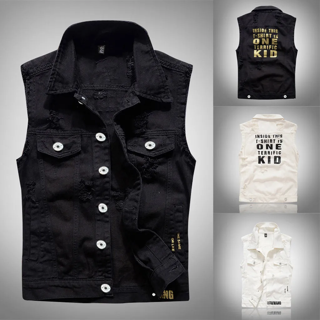 Men's Denim Vest Casual Cowboy Jacket In Shoulder Blouse Mens Dress Shirts Pinstripe Dress Shirts with Cuffs
Men's Denim Vest Casual Cowboy Jacket In Shoulder Blouse Mens Dress Shirts Pinstripe Dress Shirts with Cuffs