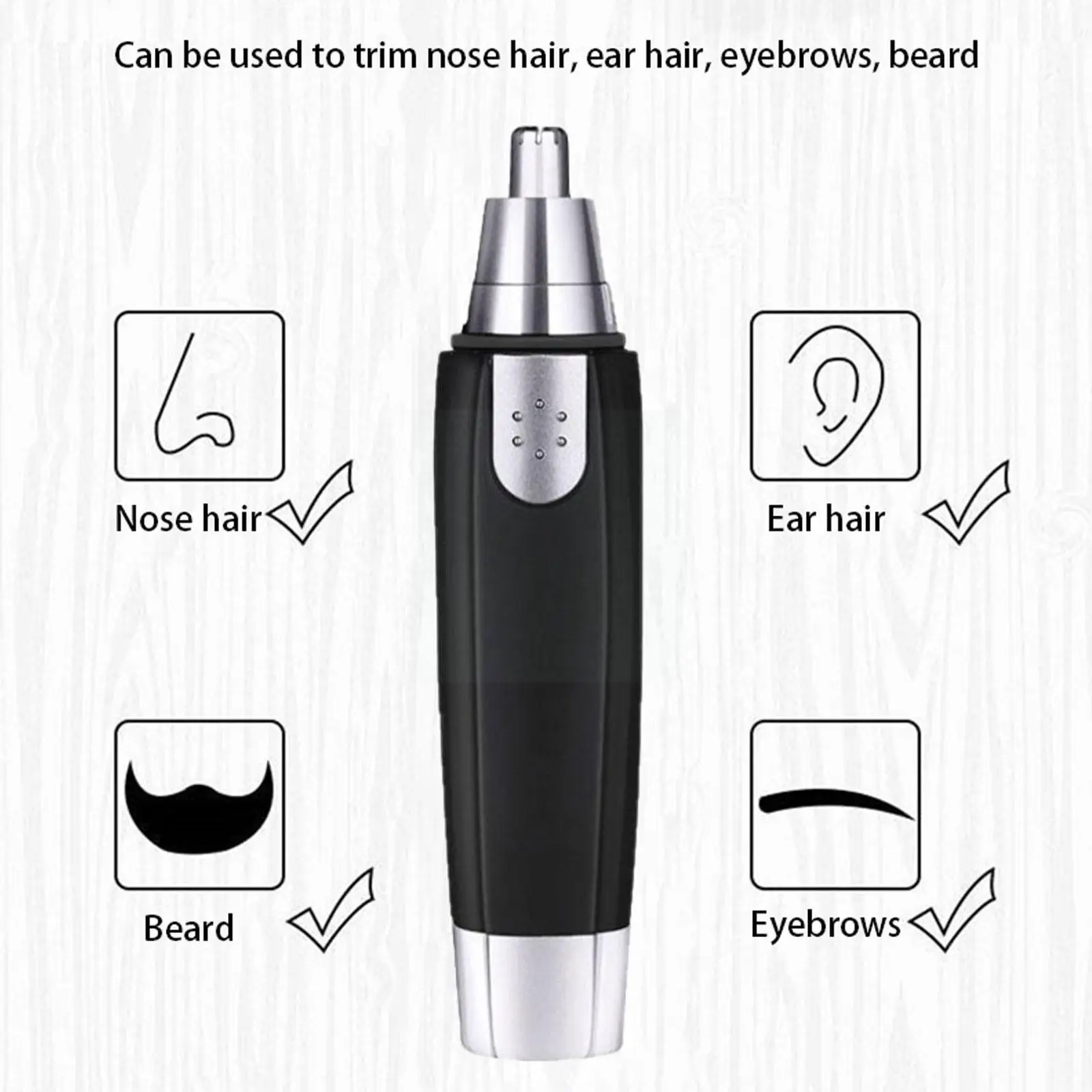 Electric Nose Hair Trimmer Implement Shaver Men Women Trimmer Remover Shaver Kit Ear Clean Eyebrow Neck Trimer Man Q8f8
Electric Nose Hair Trimmer Implement Shaver Men Women Trimmer Remover Shaver Kit Ear Clean Eyebrow Neck Trimer Man Q8f8