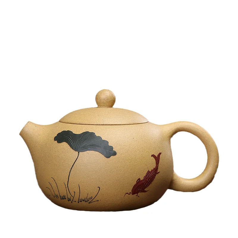 Zisha Segment Mud Xishi Yixing Purply Clay Teapot Chinese Kongfu Tea Pots Handmade 200ml
Zisha Segment Mud Xishi Yixing Purply Clay Teapot Chinese Kongfu Tea Pots Handmade 200ml