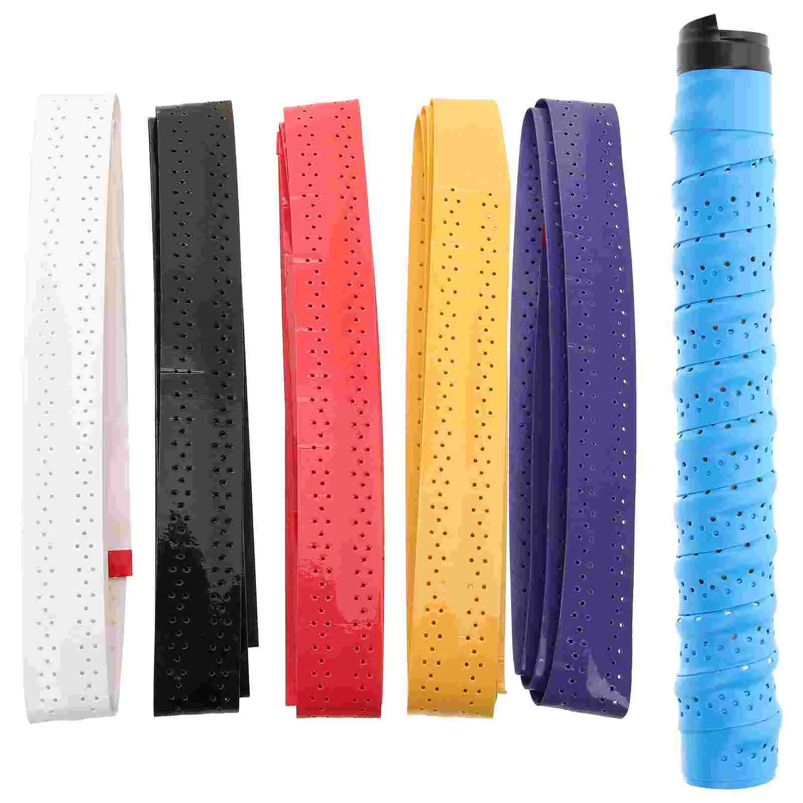 6 Pcs Tennis Racket Sweatband Thickening Grip Tape Pickelball Overgrips Racquet Badminton Non Skid Handle
6 Pcs Tennis Racket Sweatband Thickening Grip Tape Pickelball Overgrips Racquet Badminton Non Skid Handle