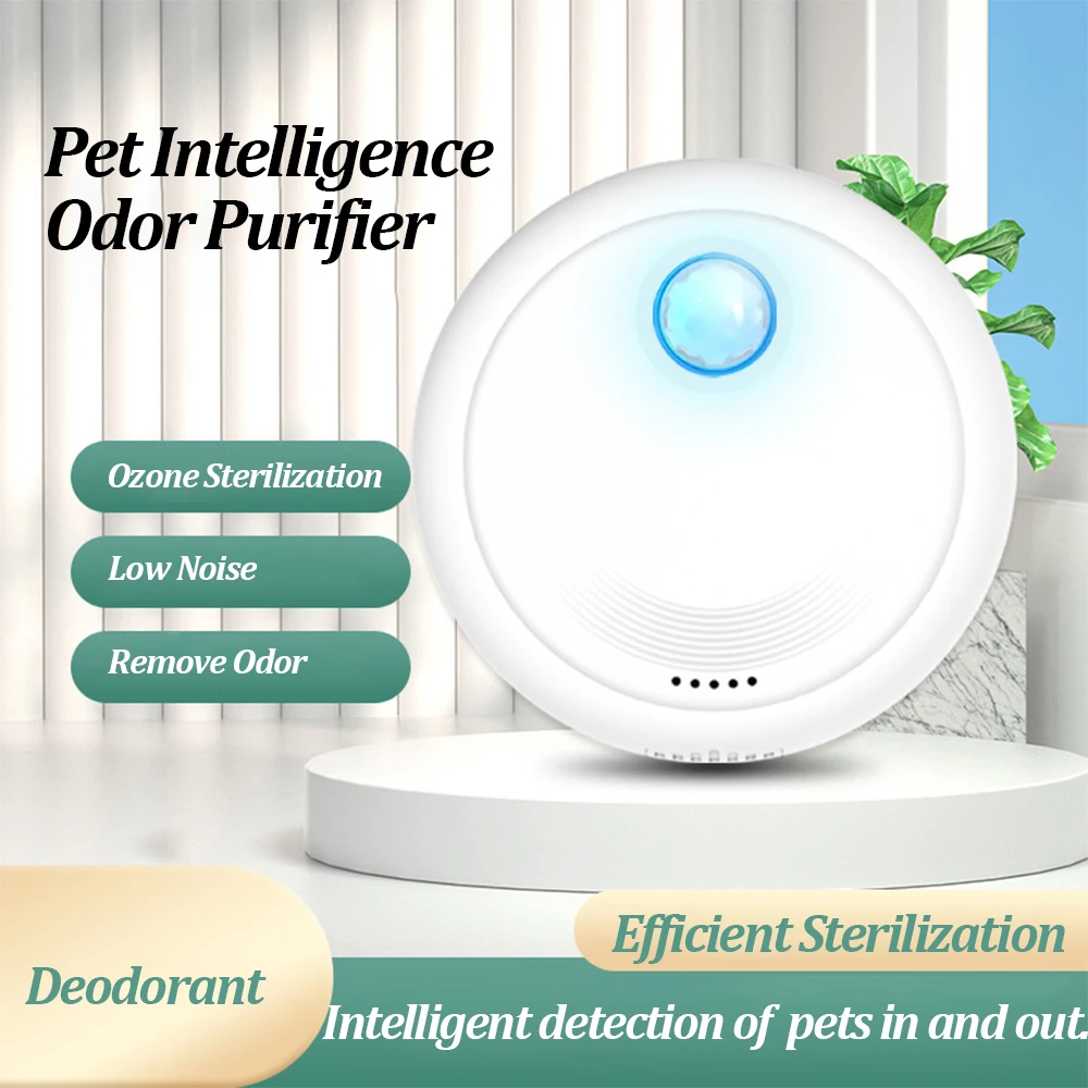 4000mAh Smart Pet Odor Purifier Cat Litter Box Deodorant Artifact Pet Cat Dog Smart Air Purifier Ozone Eliminator For Toilets
4000mAh Smart Pet Odor Purifier Cat Litter Box Deodorant Artifact Pet Cat Dog Smart Air Purifier Ozone Eliminator For Toilets
