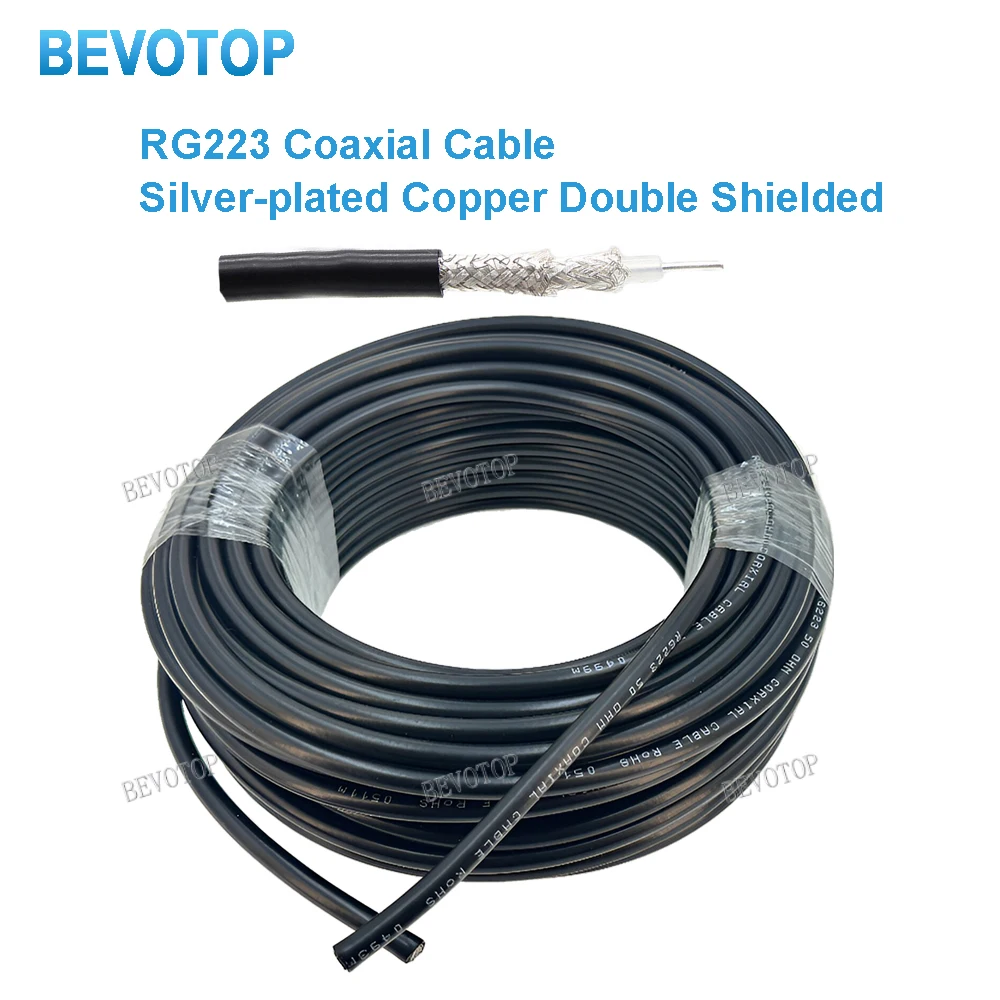 BEVOTOP RG223 кабель 1 метр
BEVOTOP RG223 кабель 1 метр