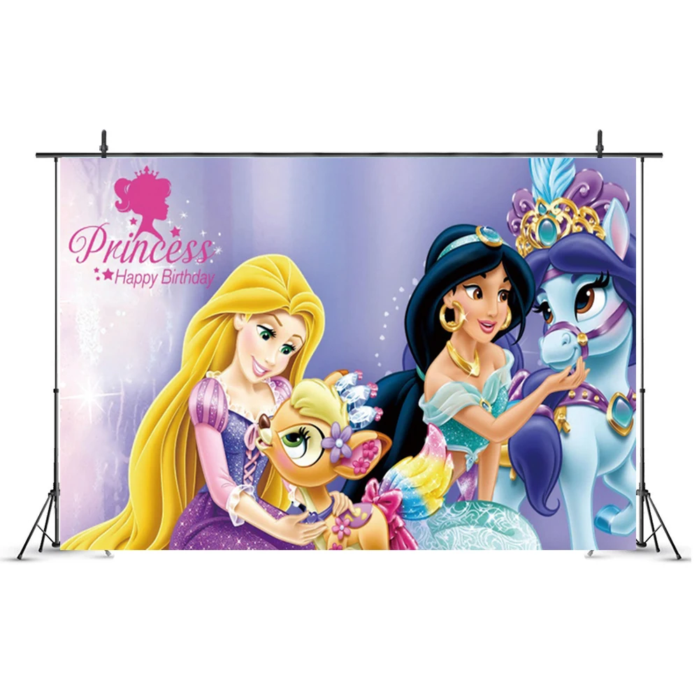 Customizable noble and beautiful princess background party decoration photography cartoon background children birthday party fam
Customizable noble and beautiful princess background party decoration photography cartoon background children birthday party fam