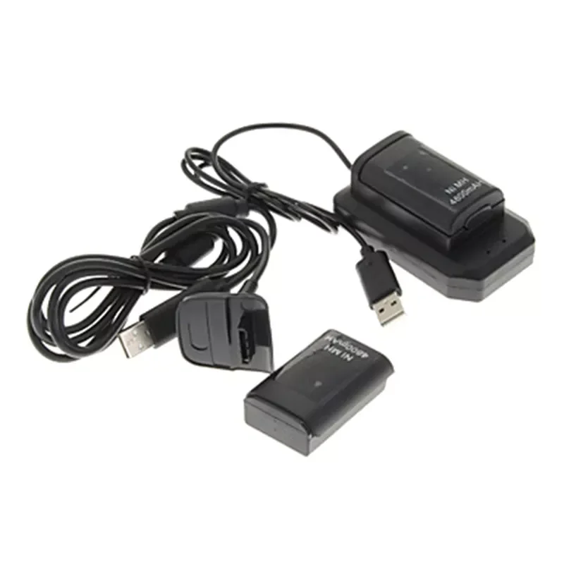 For -Xbox 360 Wireless Game Controller Gamepads Replacement Battery Pack with Charging stand+charging cable+2x4800mAh batteries
For -Xbox 360 Wireless Game Controller Gamepads Replacement Battery Pack with Charging stand+charging cable+2x4800mAh batteries