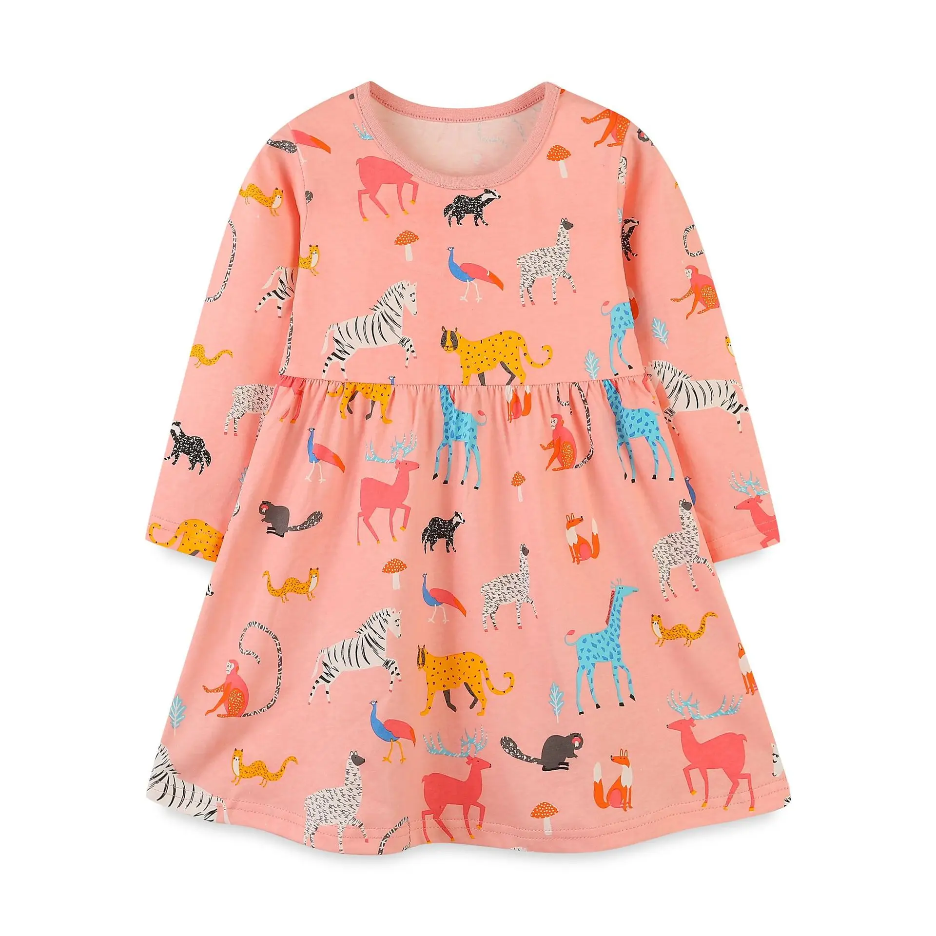 Long Sleeve Dress girl clothes Autumn Cartoon printing sweet leisure princess dresses 2-6Y fashion Performance children clothing
Long Sleeve Dress girl clothes Autumn Cartoon printing sweet leisure princess dresses 2-6Y fashion Performance children clothing