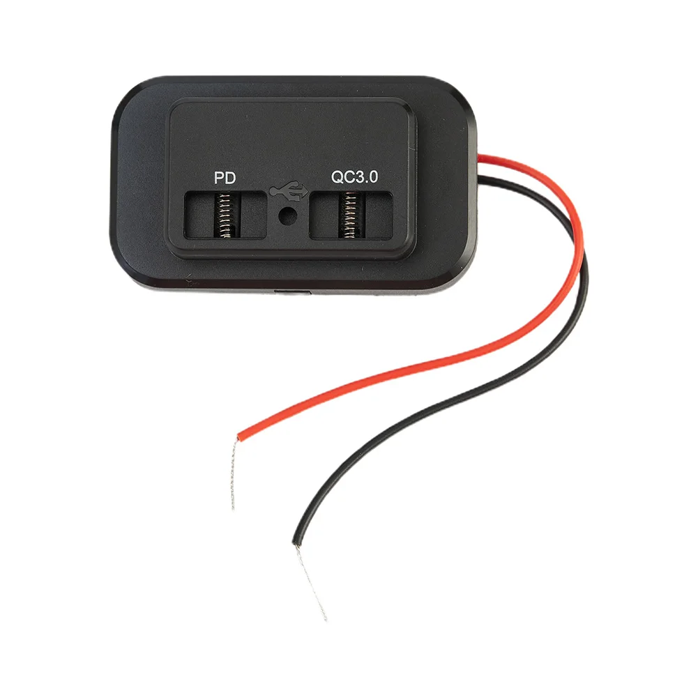 New Practical Durable Fast Charger Socket For Vehicles Black Dual USB Port PD+QC3.0 Power Outlet RV Waterproof
New Practical Durable Fast Charger Socket For Vehicles Black Dual USB Port PD+QC3.0 Power Outlet RV Waterproof