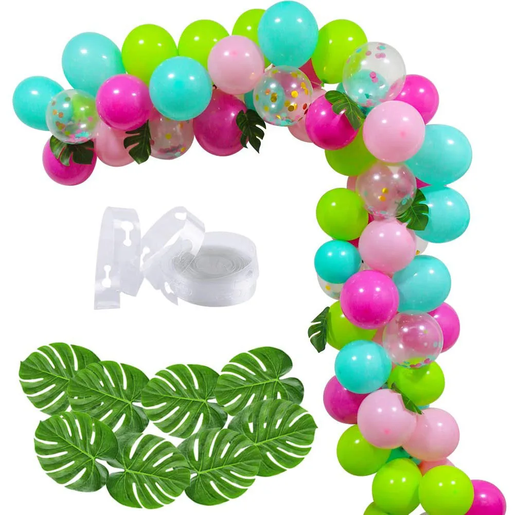 Tiffany Blue Green Confetti Balloons Garland Arch Kit Hawaii Flamingo Tropical Theme for Birthday Hawaii Beach Party Supplies
Tiffany Blue Green Confetti Balloons Garland Arch Kit Hawaii Flamingo Tropical Theme for Birthday Hawaii Beach Party Supplies