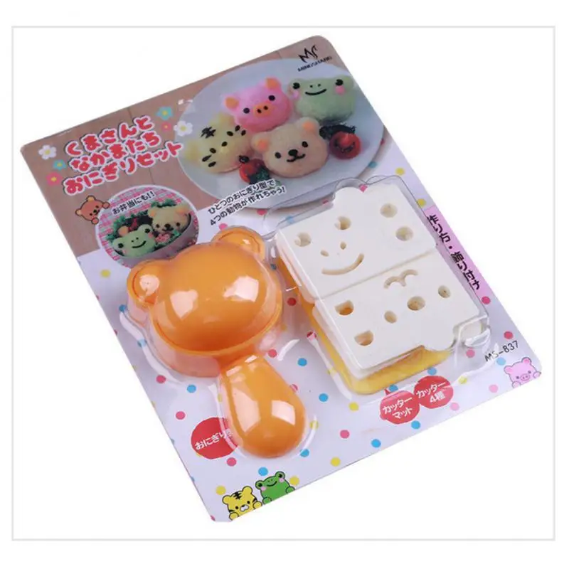 2/4/5PCS Rice Vegetable Roll Mould Cartoon Multiple Sandwich Mold 3d Animals Domestic Sushi Mold Sushi Tools Portable
2/4/5PCS Rice Vegetable Roll Mould Cartoon Multiple Sandwich Mold 3d Animals Domestic Sushi Mold Sushi Tools Portable