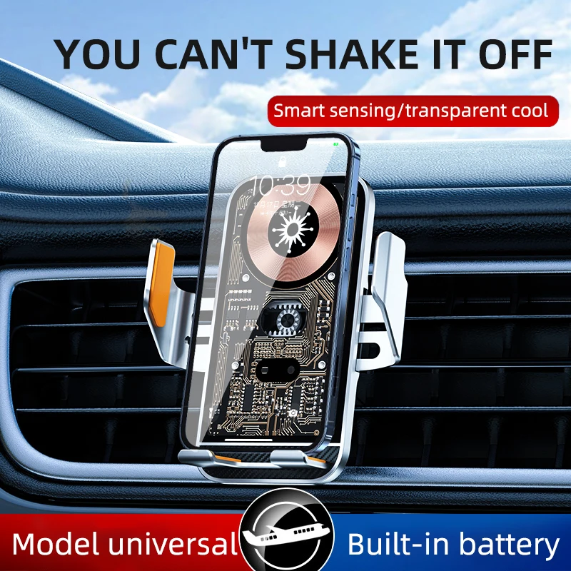 Smart Sensor Car Phone Wireless Charger 15W Fast Charging Auto-Clamping Car Phone Holder for iPhone and All Qi Enable Android
Smart Sensor Car Phone Wireless Charger 15W Fast Charging Auto-Clamping Car Phone Holder for iPhone and All Qi Enable Android