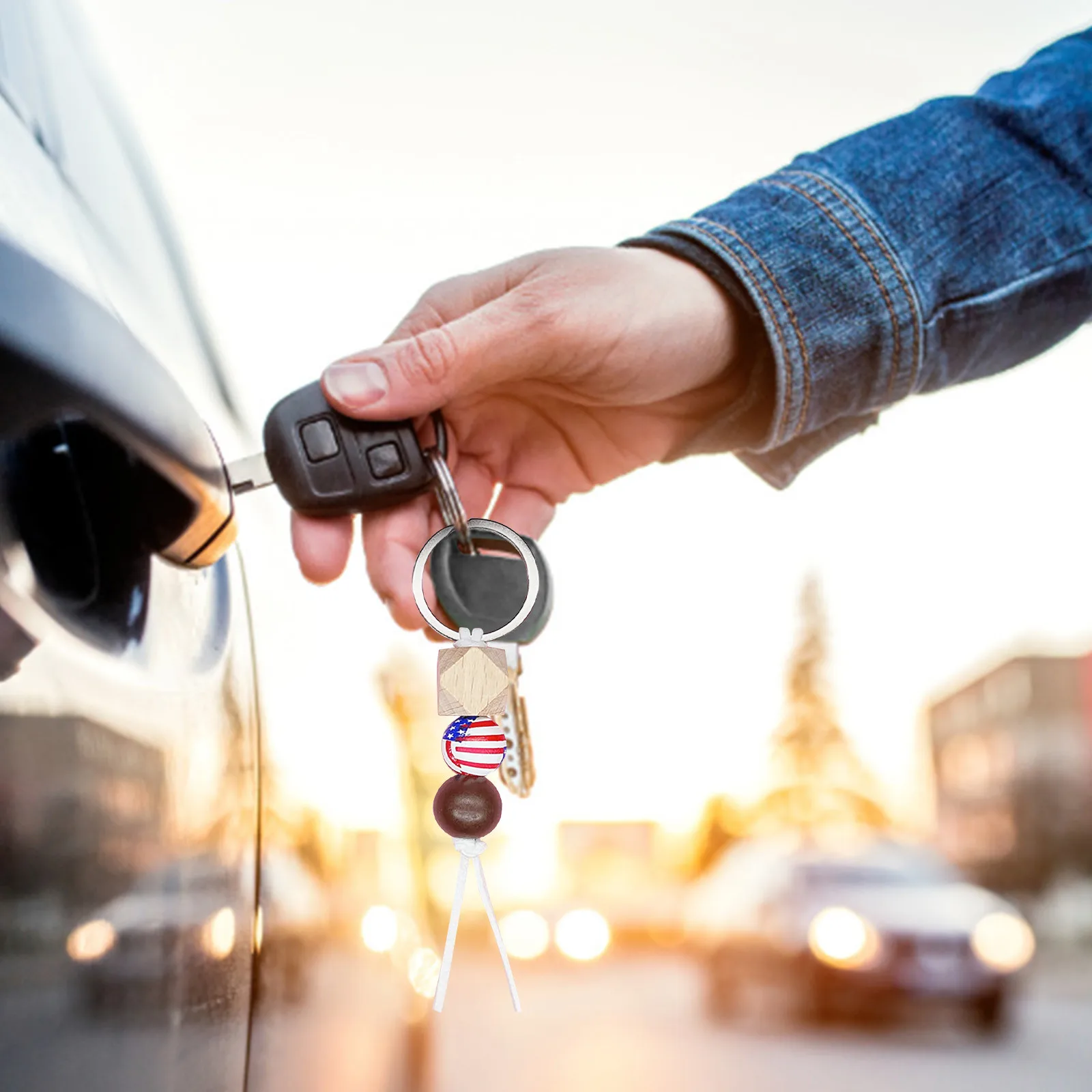Flag Keychain Letter String Wooden Round Piece Car Keychain Wooden Charm Key Ring Clips
Flag Keychain Letter String Wooden Round Piece Car Keychain Wooden Charm Key Ring Clips