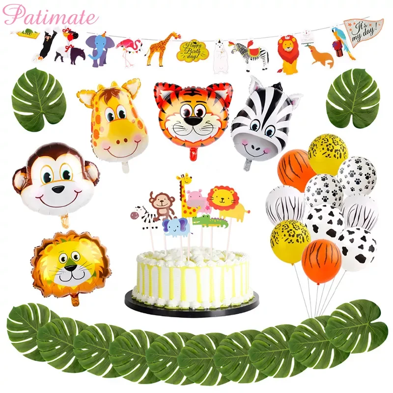 Animal Ballons Birthday Jungle Safari Party Decor Balloon Jungle Theme Party Balloons Supplies For Kids Children
Animal Ballons Birthday Jungle Safari Party Decor Balloon Jungle Theme Party Balloons Supplies For Kids Children
