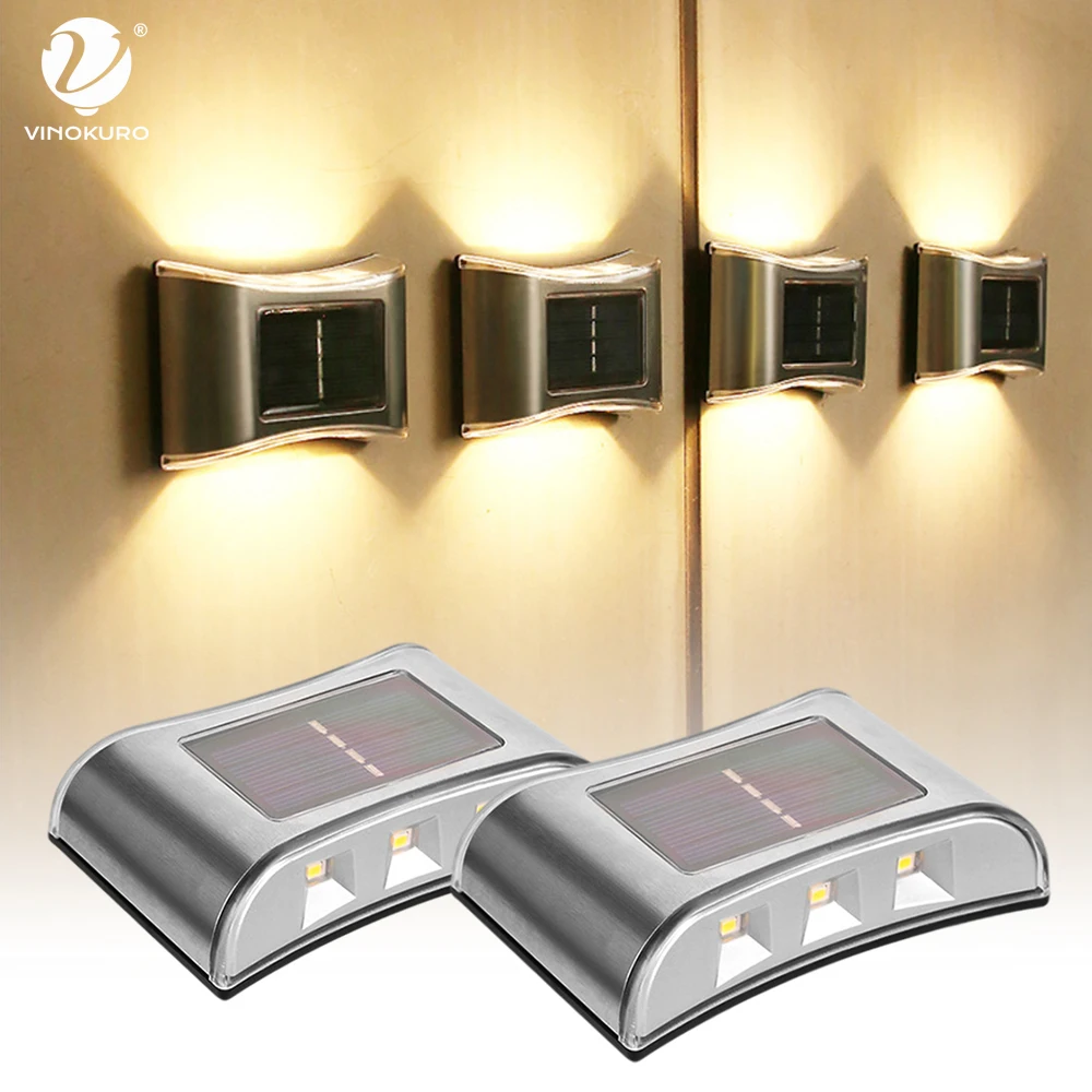 Solar LED Light Outdoor Garden Waterproof Wall Lamp Up and Down Garden Decoration Wall Light Street Light Home Stair Light
Solar LED Light Outdoor Garden Waterproof Wall Lamp Up and Down Garden Decoration Wall Light Street Light Home Stair Light