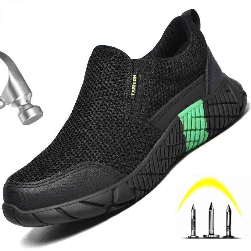 Indestructible Work Shoes Breathable Safety Shoes Men Working Sneakers Puncture-Proof Industrial Shoes Men Loafers Steel Toe
Indestructible Work Shoes Breathable Safety Shoes Men Working Sneakers Puncture-Proof Industrial Shoes Men Loafers Steel Toe