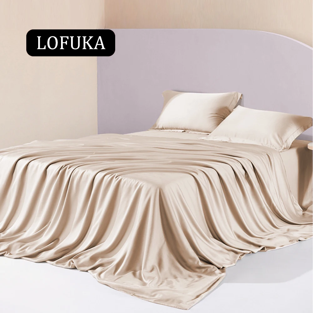 Lofuka Women Pure 100% Nature Silk Bedding Set Double Quilt Cover Flat Sheet Fitted Sheet Queen King Bed Linen Set Pillowcase
Lofuka Women Pure 100% Nature Silk Bedding Set Double Quilt Cover Flat Sheet Fitted Sheet Queen King Bed Linen Set Pillowcase