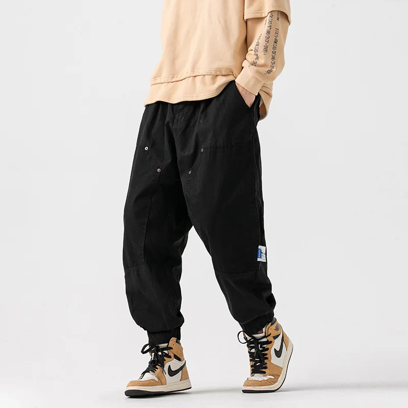 Осень 2021, Брендовые мужские повседневные брюки в японском стиле, Свободные Комбинезоны, новые мужские брюки, Свободные Комбинезоны
Осень 2021, Брендовые мужские повседневные брюки в японском стиле, Свободные Комбинезоны, новые мужские брюки, Свободные Комбинезоны