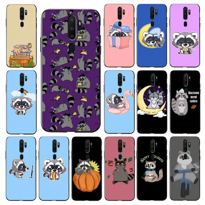 FHNBLJ Cartoon Raccoon Phone Case for Vivo Y91C Y11 17 19 17 67 81 Oppo A9 2020 Realme c3
FHNBLJ Cartoon Raccoon Phone Case for Vivo Y91C Y11 17 19 17 67 81 Oppo A9 2020 Realme c3