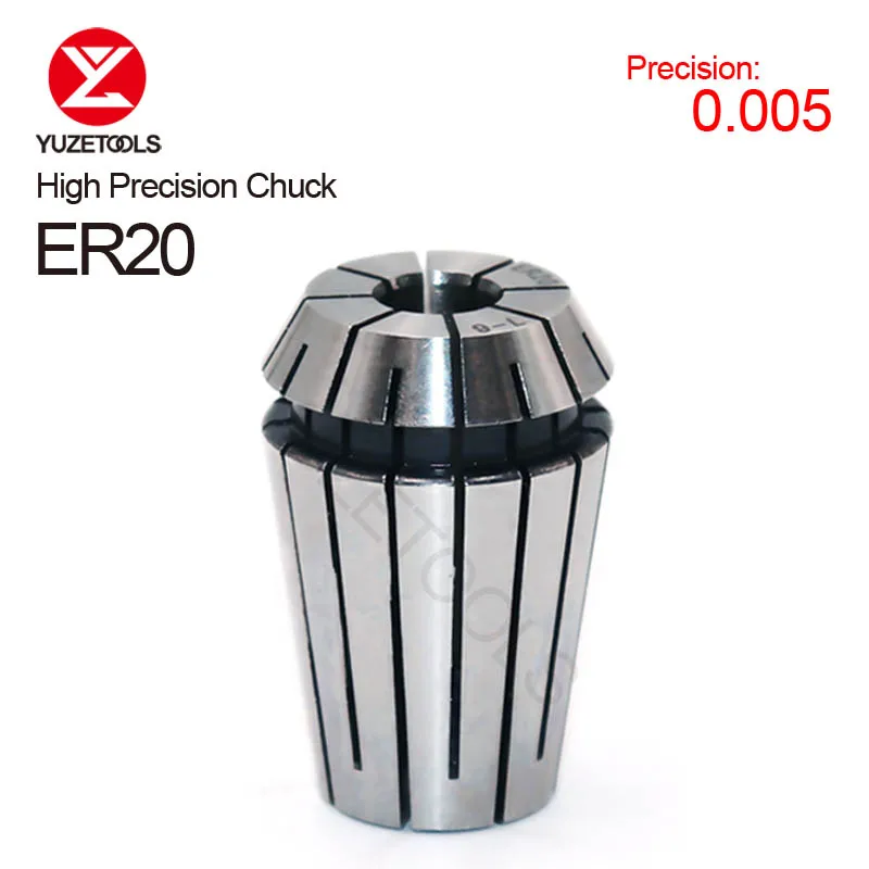 ER20 Collet Chuck ER11 ER16 ER20 ER25 ER32 Precision 0.005 For CNC Milling Tool Holder Engraving Machine Lathe Mill Spring Chuck
ER20 Collet Chuck ER11 ER16 ER20 ER25 ER32 Precision 0.005 For CNC Milling Tool Holder Engraving Machine Lathe Mill Spring Chuck