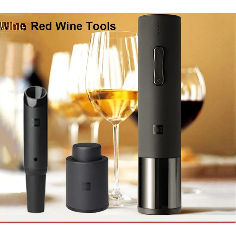 2022 Newyoupini Home Smart Official Store Automatic Red Wine Bottle Opener Electric Cap Stopper Fast Decanter Set Corkscrew Foil
2022 Newyoupini Home Smart Official Store Automatic Red Wine Bottle Opener Electric Cap Stopper Fast Decanter Set Corkscrew Foil